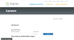 Desktop Screenshot of digirad.submit4jobs.com